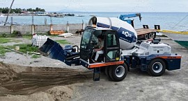 Aimix mobile concrete mixer for sale in kingston jamaica